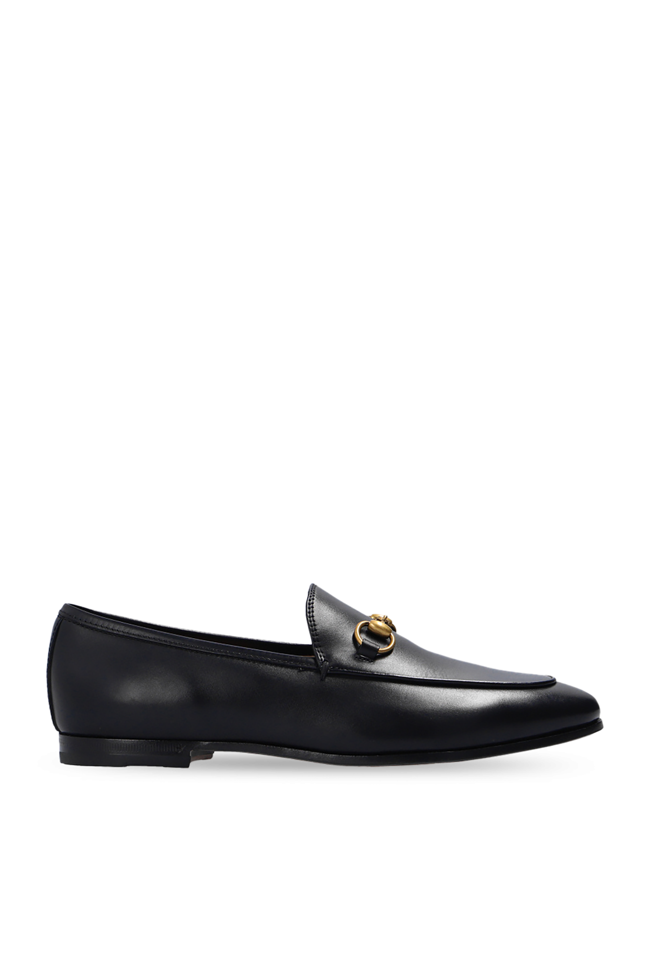 Black gucci loafers mens online